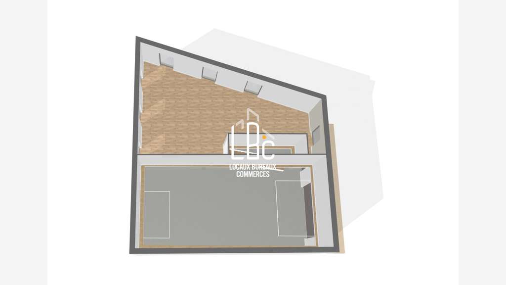Local d'activité à louer 169m² aux Sorinières 