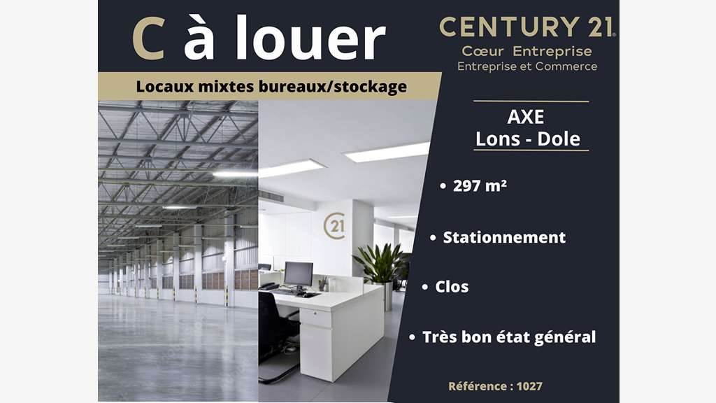 A louer local d'activité à Lons Le Saunier/Dole