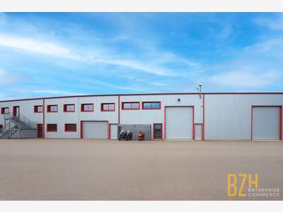 A louer bureaux 1430m² ZA Kerpont à Caudan