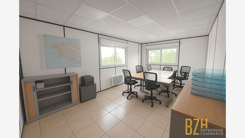A louer local 340m² à Lorient zone de Kerpont