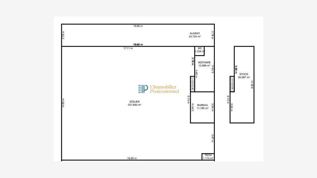 Entrepôt à louer de 300m² à Lorient La base