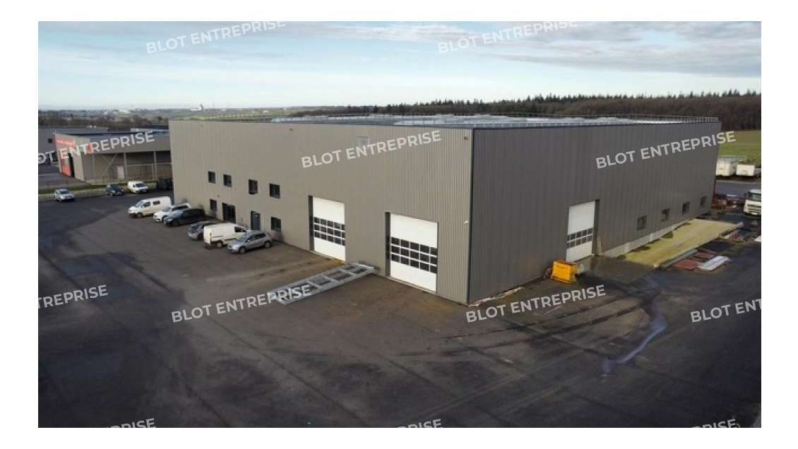 A louer bâtiment industriel 2150m² ZA Loudéac