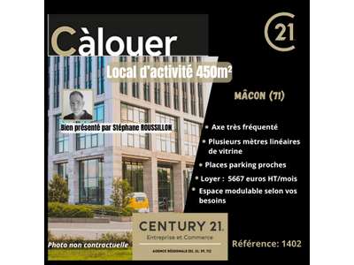 Location Locaux d'activités - Entrepôts à Mâcon