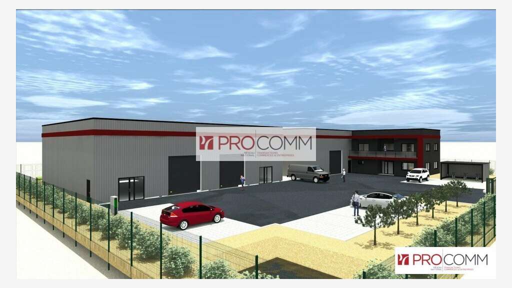 Local d'activité neuf 432m²à louer à Mainvilliers
