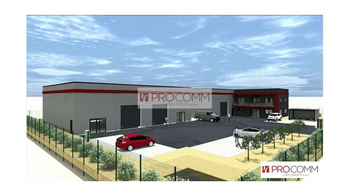 Local d'activité neuf 432m²à louer à Mainvilliers 