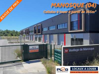Location Locaux d'activités - Entrepôts à Manosque