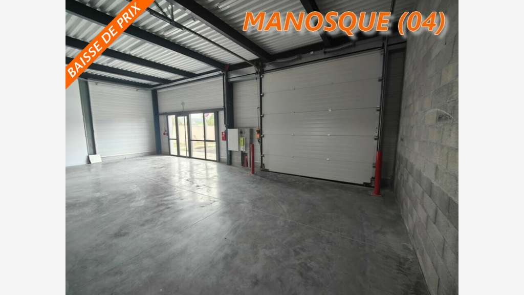 Cellule activité neuve 1038m² à louer à Manosque