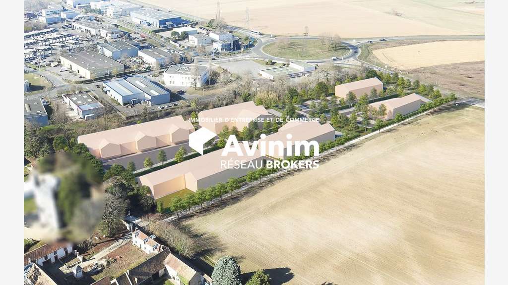 Local neuf 255m² PA Fontaine de Jouvence II