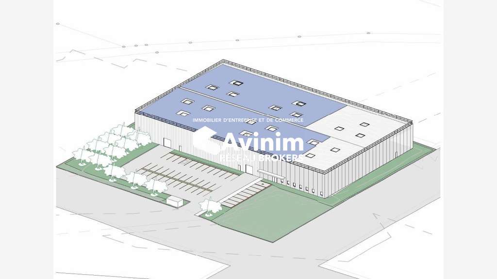 Local d'activité neuf de 2032m² à louer Marignane