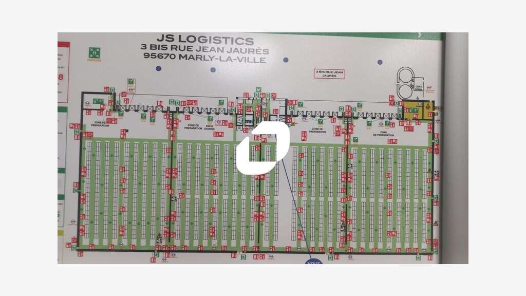 A louer Local d'activité 9806m² Marly la ville