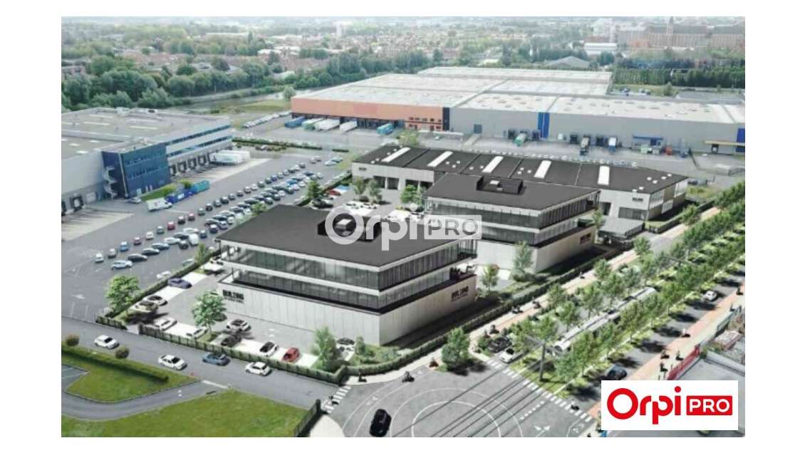 A louer entrepôt avec bureaux Marquette-lez-Lille