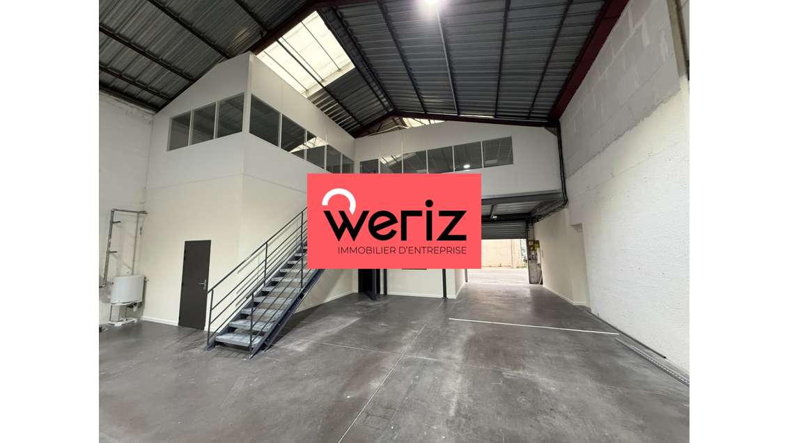 A louer entrepôt sécurisé 430m² Marseille 15e 