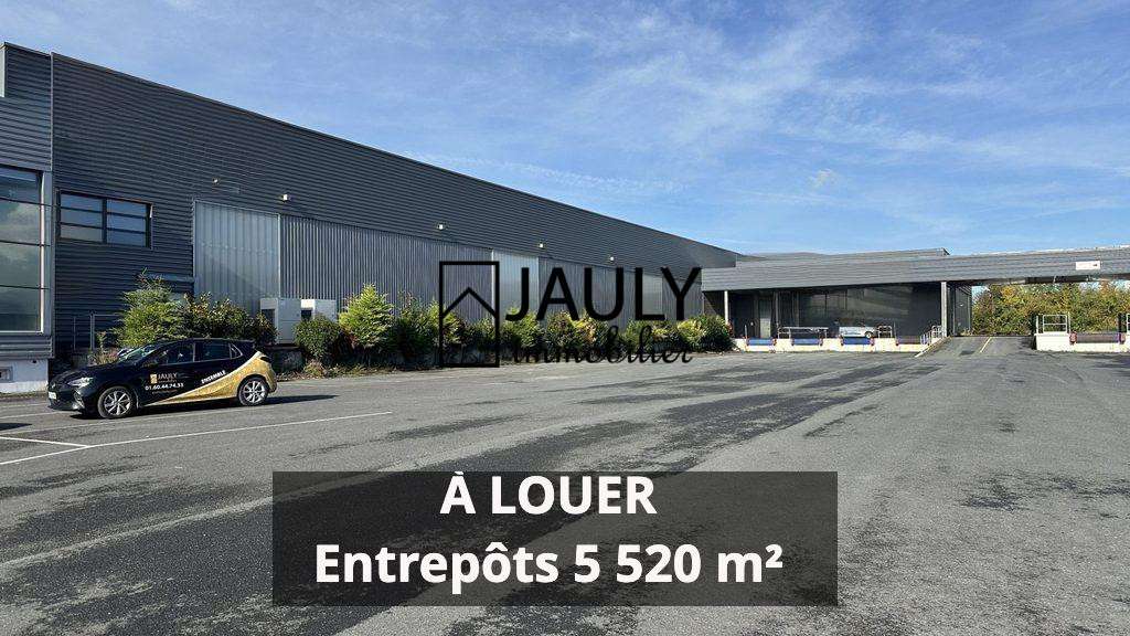 A louer entrepôt de 5 520m² en z.i de Meaux (77)