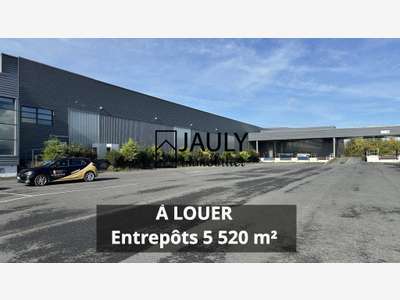 A louer entrepôt de 5 520m² en z.i de Meaux (77)
