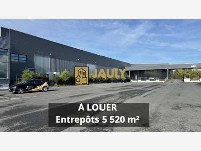 A louer entrepôt de 5 520m² en z.i de Meaux (77)