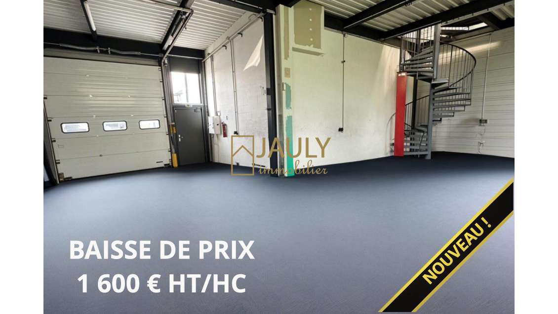 A louer local activité 180m² ZC Nanteuil-Les-Meaux
