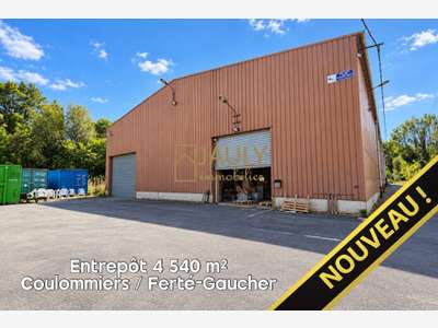 A louer entrepôt rénové 4 540m² à la Ferté-Gaucher