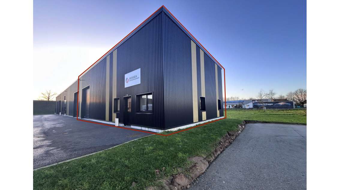 A louer local 183m² zone de Kervidanou Quimperlé