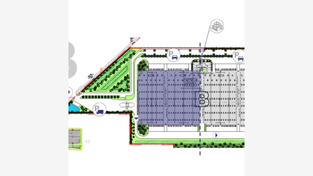 À louer – 8 cellules de 12 000 m² dans un site log