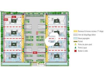 Location Locaux d'activités - Entrepôts à Mitry-Mory
