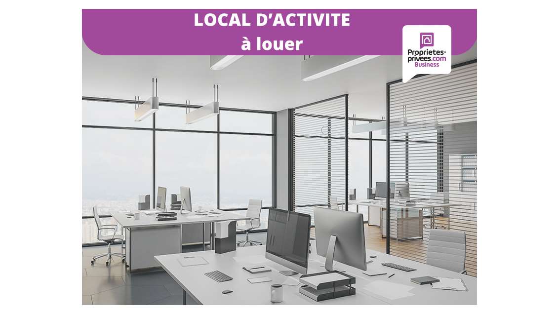 Local plain-pied 90m² zone Ecospace  Molsheim 