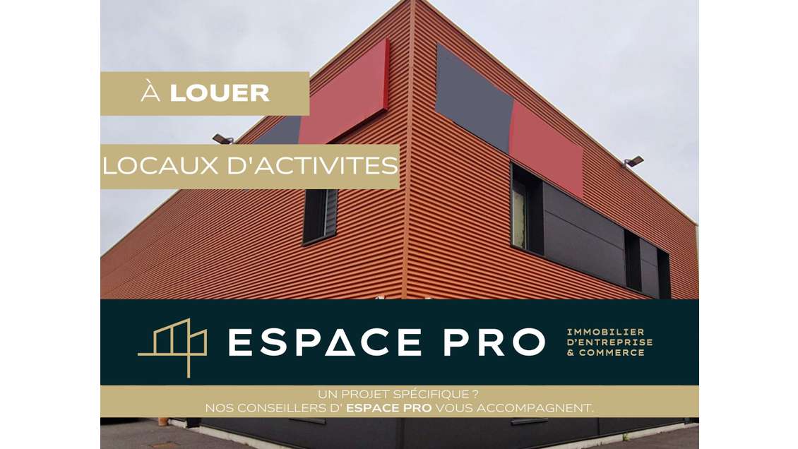 A louer bureaux de 404.61m² au Sud de Caen 