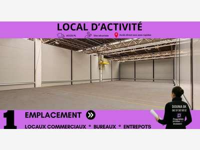 Entrepôt 687m² à louer en ZA de Montataire
