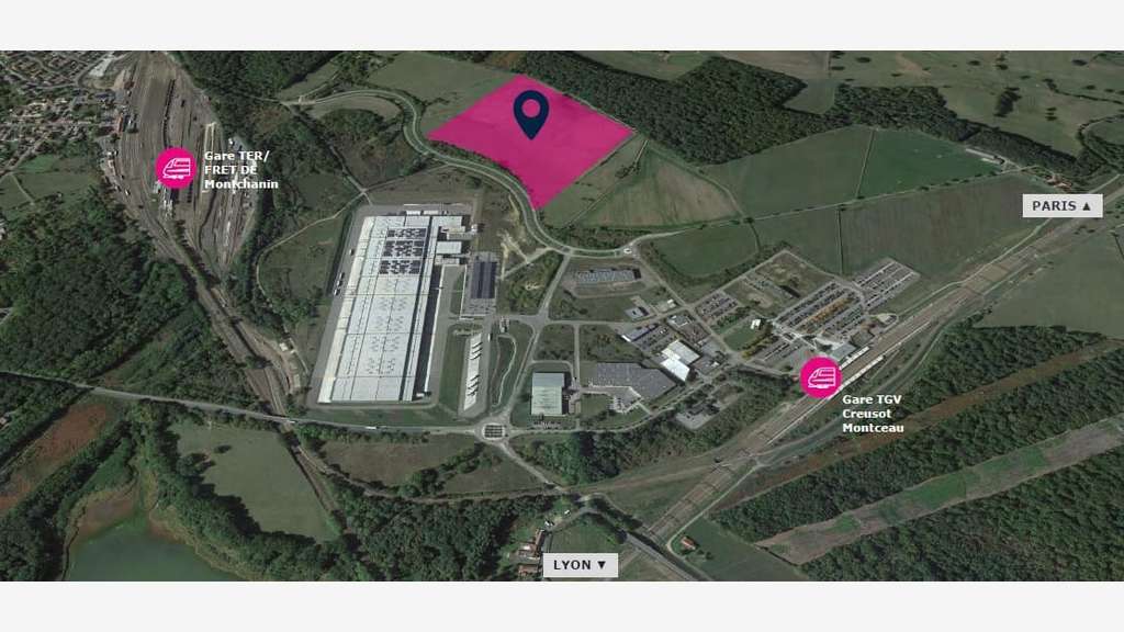 A louer plateforme logistique Montchanin Coriolis