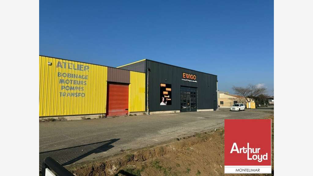A louer entrepôt 1200m² Montélimar Zone du Meyrol