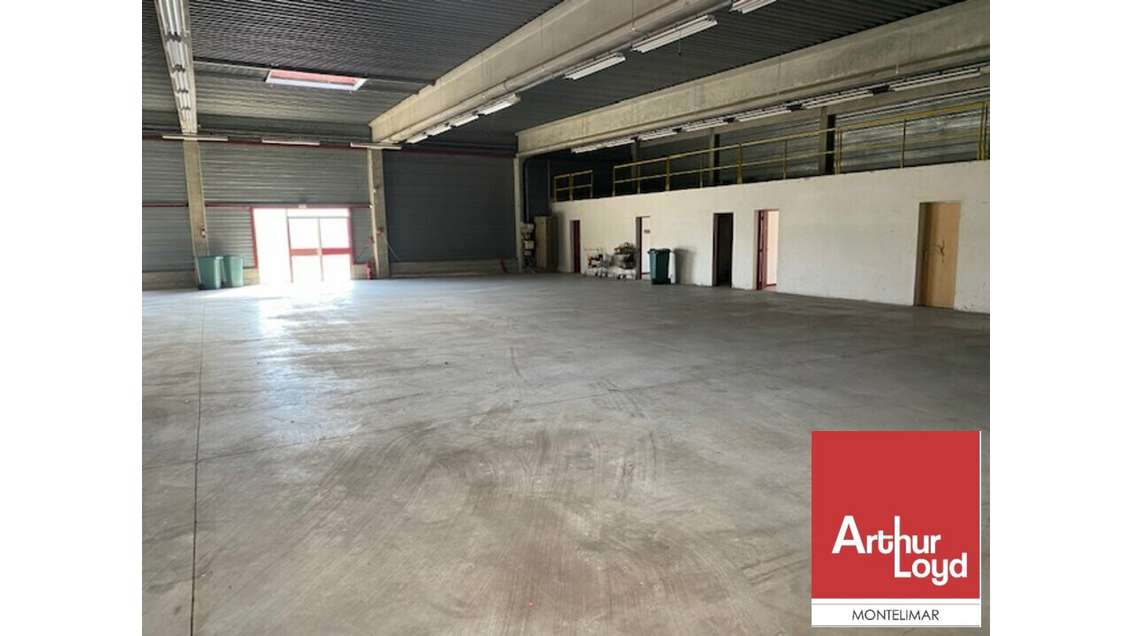 A louer entrepôt 1200m² Montélimar Zone du Meyrol