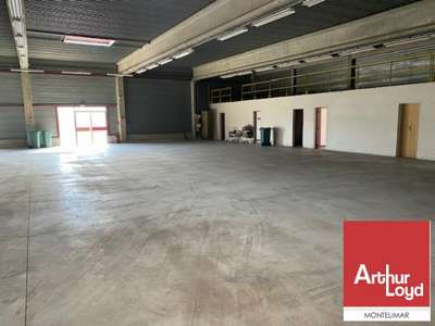 A louer entrepôt 1200m² Montélimar Zone du Meyrol