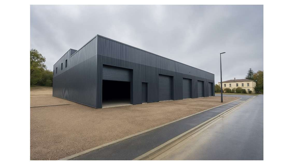 Entrepôt 133m² à louer en ZA à Montussan N89