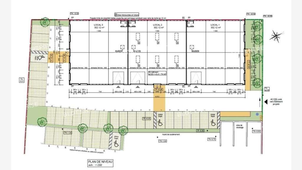 A louer local d'activités 450m² à Moréac N24