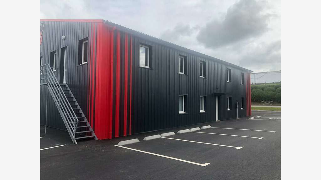Location bureaux 170m² brut de béton à Morlaix
