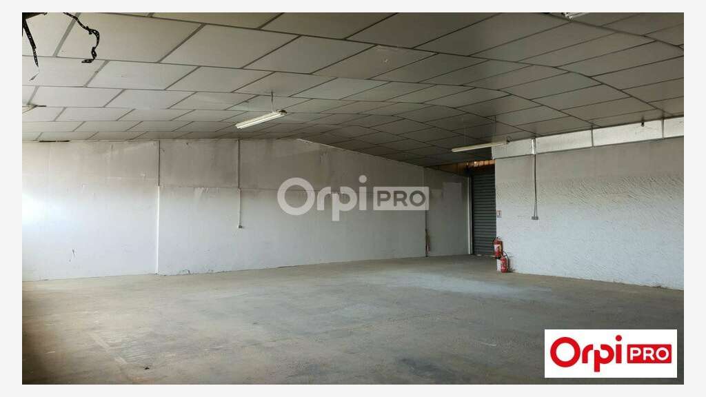 Loue local d'activité 380m² ZA de Mours St Eusèbe