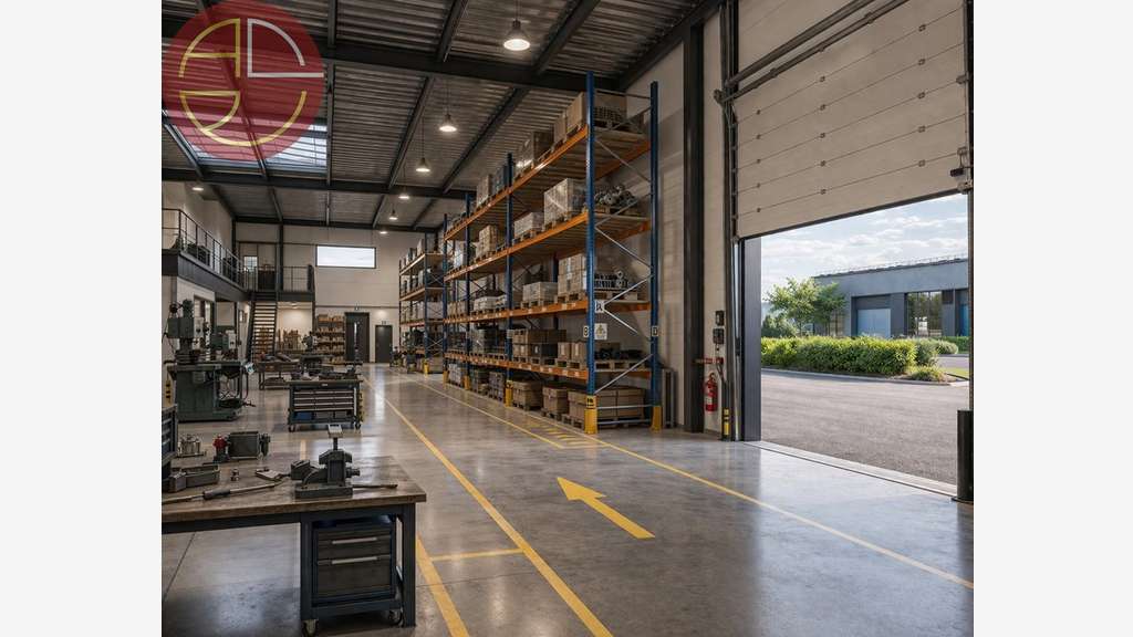A louer entrepôt neuf 500m² à Muret A64
