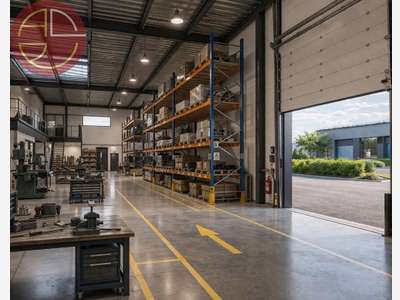 A louer entrepôt neuf 500m² à Muret A64
