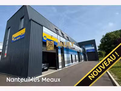 A louer local activité 135m² à Nanteuil-lès-Meaux