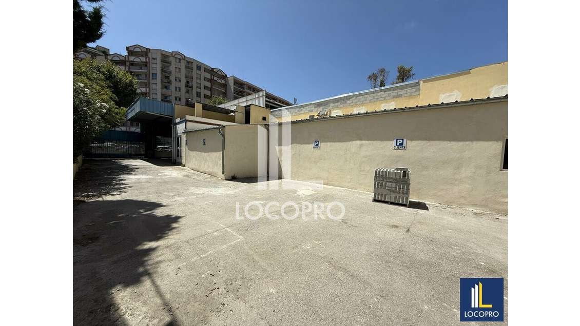 A louer entrepôt 529m² à Nice La Madeleine