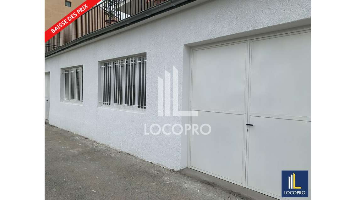 A louer local d'activités 110m² Nice Saint-Antoine