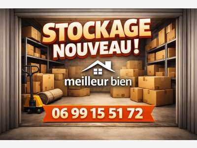 Loue local stockage sécurisé de 60m² à Nice Est