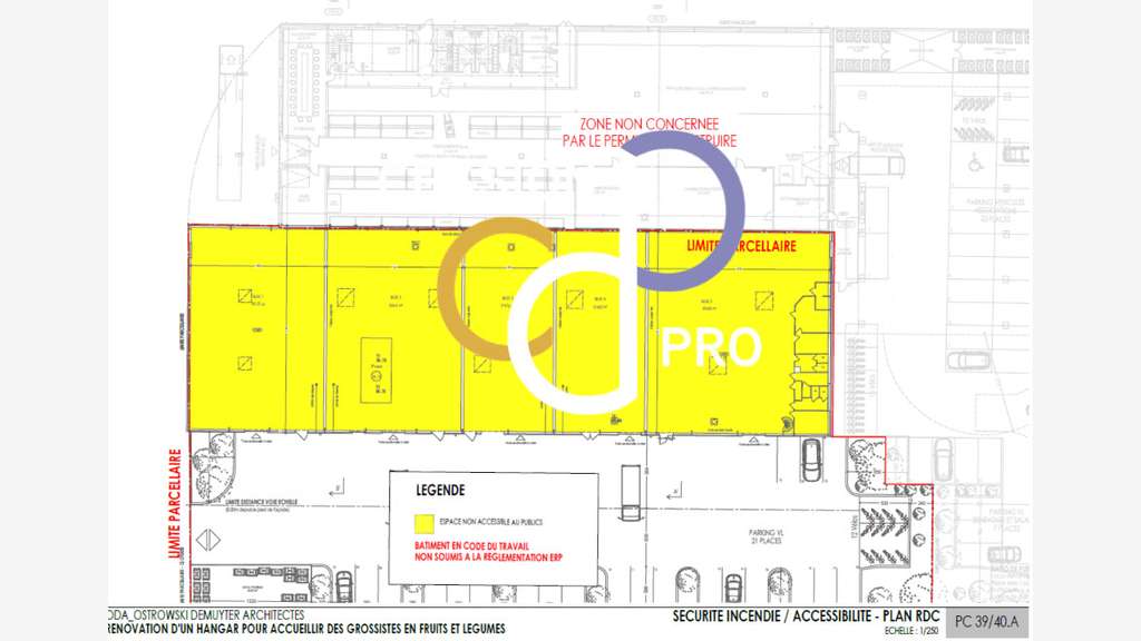 Locaux d'activités neufs 214m² à louer zae Nîmes