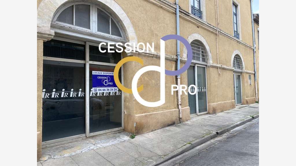 Local 153m² à louer centre-ville de Nîmes
