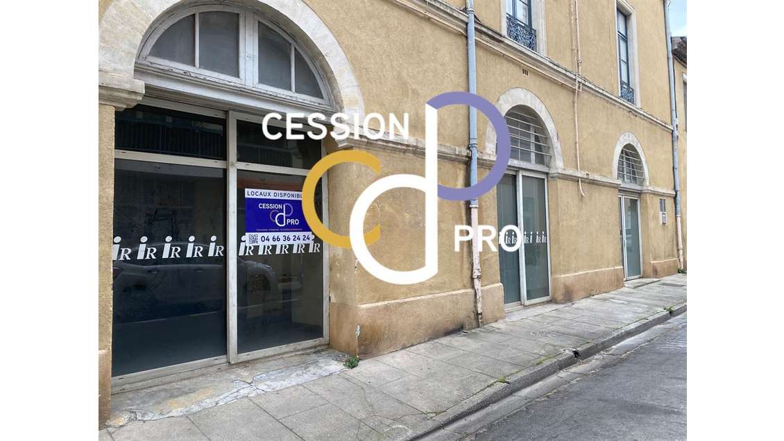 Local 153m² à louer centre-ville de Nîmes