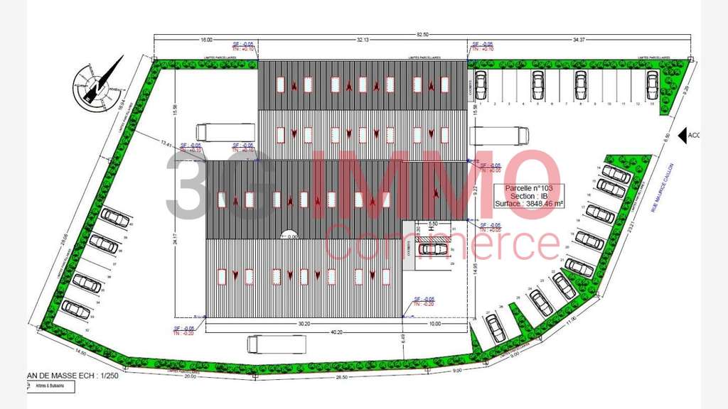 A louer entrepôt 295m² à Niort Mendes France