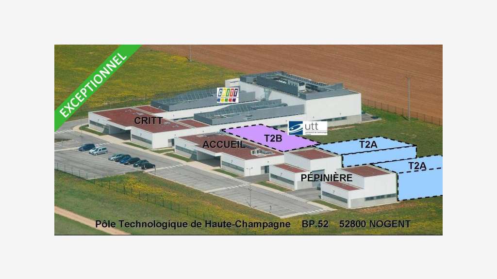 A louer Pôle Technologique Nogent Haute-Marne (52)