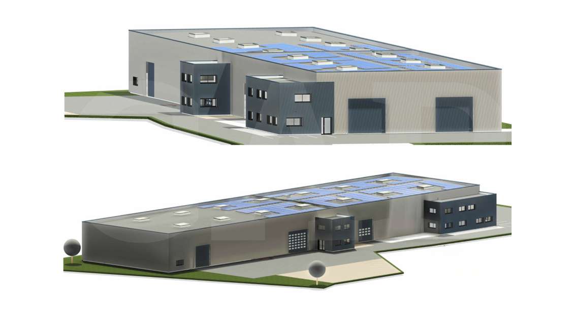 A louer local d’activité 605m² à Noyal-sur-Vilaine