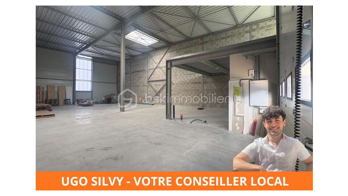 A louer local d'activité neuf de 350m² à Oullins