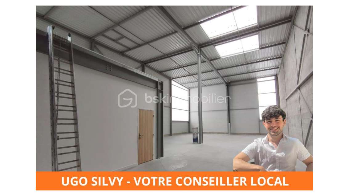 A louer local d'activité neuf de 323m² à Oullins