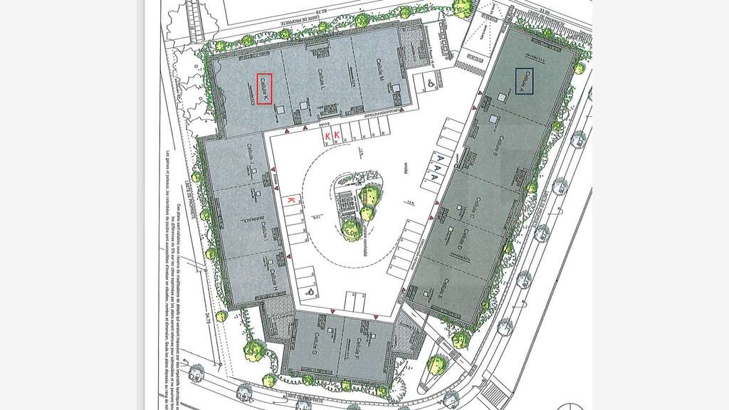 A louer local d’activité neuf de 354m² à Pacé